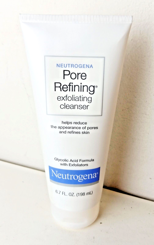 Neutrogena Pore Refining Exfoliating Cleanser Glycolic Acid 6.7 oz