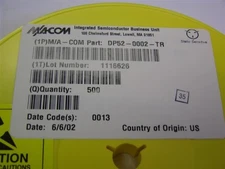 10 Ma-Com DP52-0002-TR SMT Dual Band Diplexer AMPS/PCS and GSM/DCS SOIC-8 