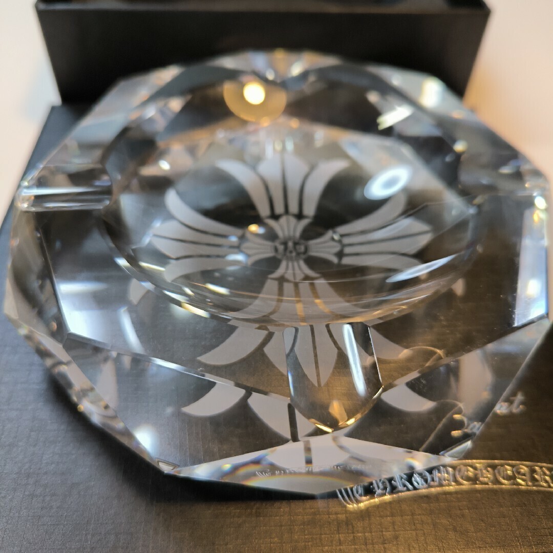 CHROME HEARTS Baccarat 灰皿 ラージ アッシュトレー CHROME HEARTS 銀座店 クロムハーツ 美品 バカラ アッシュトレイ