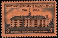 NASSAU HALL-The US Stamp #1083  (block of 12)