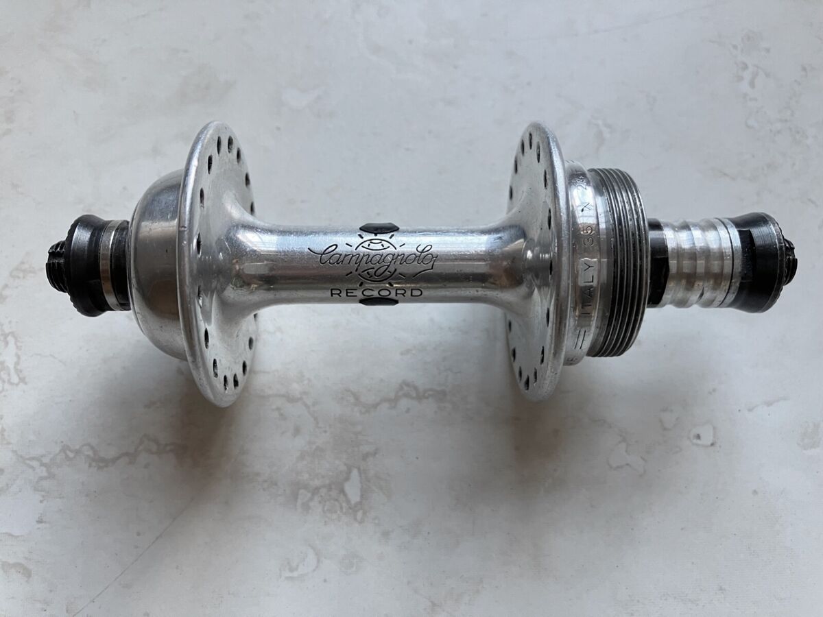 Vintage Campagnolo Record Rear Hub 36 H Low Flange 35x24 TPI Vintage Campagnolo Record Rear Hub 36 H Low Flange 35x24 TPI