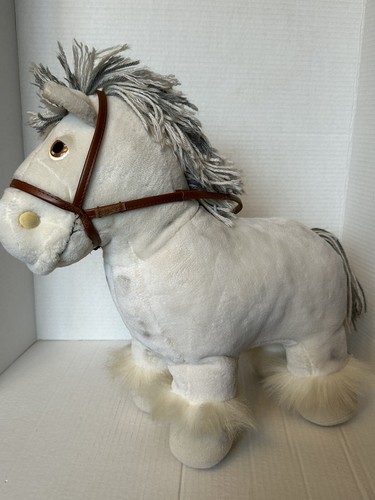 CABBAGE PATCH KIDS Peluche Cinta Azul GRIS MOTEADO SHOW PONY 1984 COLECO - Imagen 2 de 15
