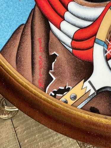 Anyone For Tennis? Signed Collector Plate Red Skelton Armstrong’s With Stand - Picture 6 of 11