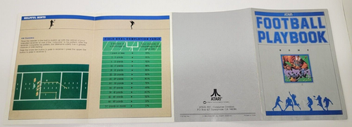 Original 1982 Atari 5200 Football Instruction Manual & Playbook Only EUC - Picture 4 of 5