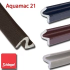 S Shape Foam, Draught Seal Door Window Gasket Wood Upvc In Brown, Black or White