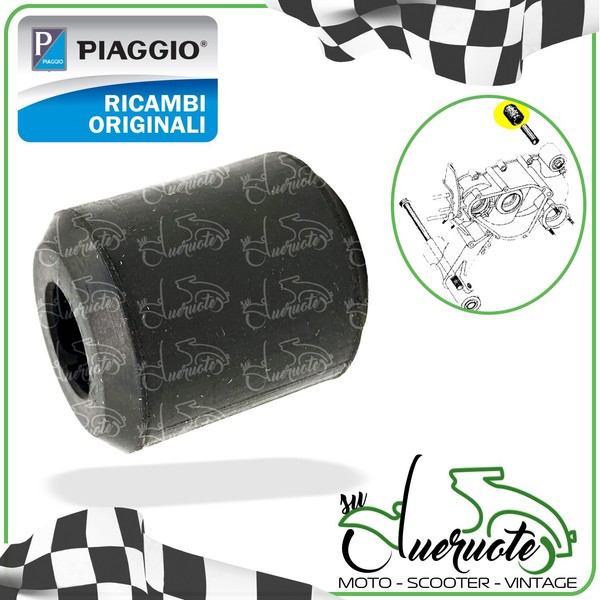 Piaggio Vespa PX 125 150 200 T5 Super Sprint Rally StoßDäMpferpuffer-image
