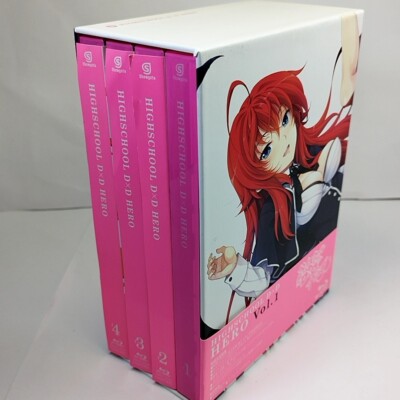 Highschool DxD HERO Blu-ray BOX値段交渉⭕️ High School DxD Blu-ray Box Complete Set 1st-4rd Season Japan Used