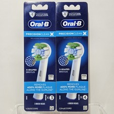 Oral-B Precision Clean X Replacement Brush Heads 2 Packs Of 3 Total 6 Brush Head