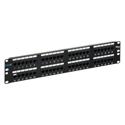 ICC ICMPP0485E CAT 5e Patch Panel 48 PORT Punch Down