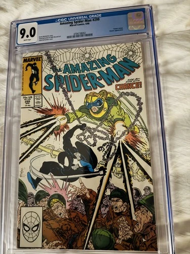 Amazing Spider-Man #299 💥 CGC 9.0💥 1st Venom Cameo Marvel Comic 1988