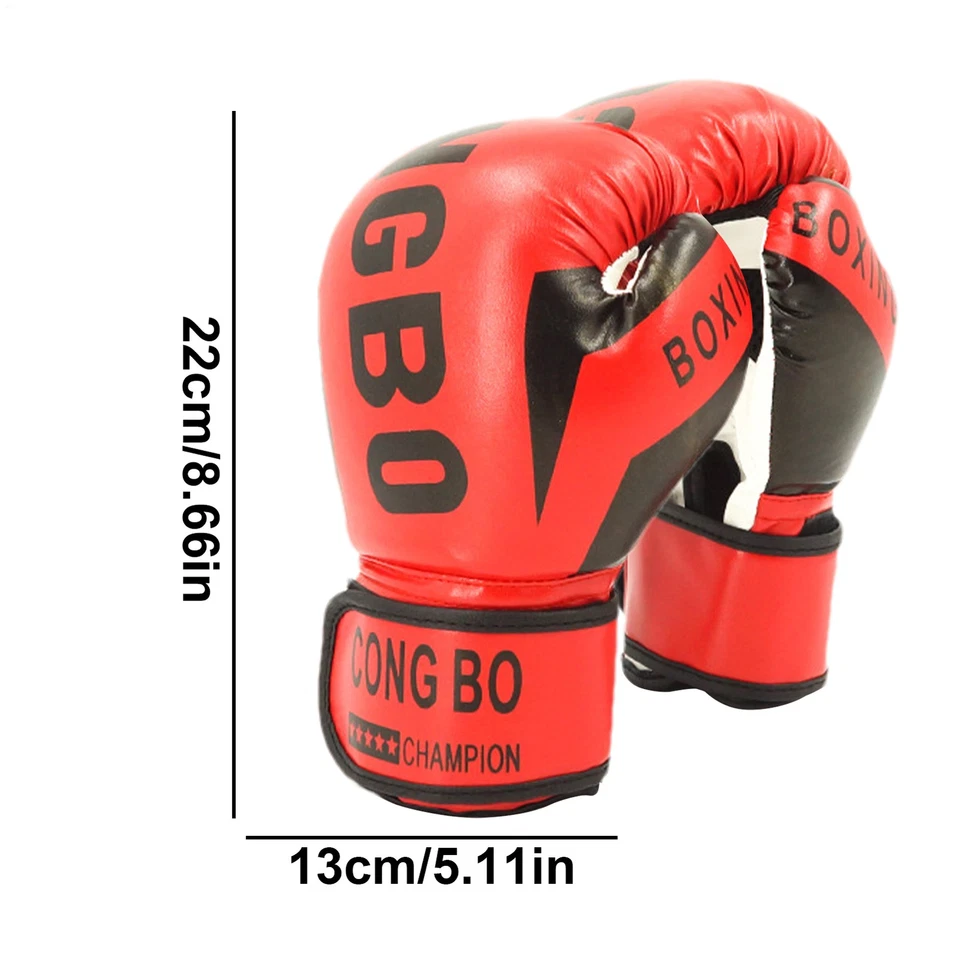 Kinder Kinder Boxen Sparring Trainingshandschuhe MMA Kickboxen Schlaghandschuhe - Bild 4 von 4