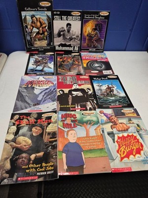 6th-8th Grade - Scholastic READ 180 - Stage B, Remedial Reading (12 books)