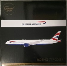 Gemini 1:200 British Airways Boeing 777-200ER G2BAW1130 Collectors 1/200 Model