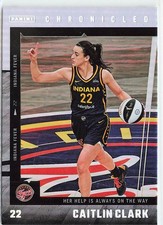 2025 Panini Caitlin Clark Chronicled #46 Caitlin Clark Holo