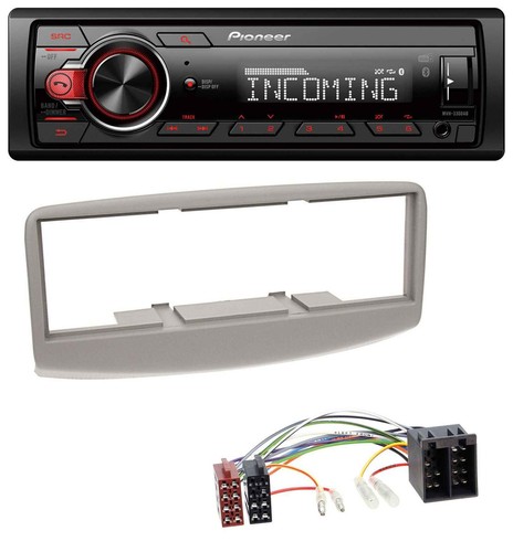 Pioneer Bluetooth USB DAB MP3 Autoradio für Fiat Multipla 186 1999-2010 grau - Bild 1 von 9
