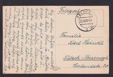 22.9.39, Feldpost-o "I dzg" auf Ansichtskarte von Danzig nach L&uuml;beck