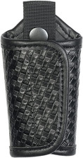 Silent Key Holder for Duty Belt - Foldable Key Bag, Black