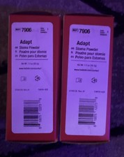 2 Hollister 7906 1oz Bottle Adapt Ostomy Stoma Powder Exp 28-29 New In Box