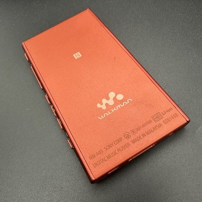 SONY NW-A45 WALKMAN DIGITAL MUSIC PLAYER Hi-Res 16GB Red Tested