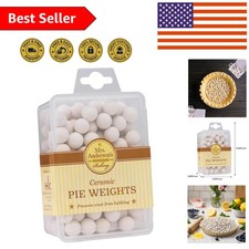 Natural Ceramic Baking Weights - Effortless Blind Baking for Perfect Pies
