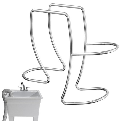 #ad Washer Drain Hose Holder 304 Stainless Steel Adjustable Hook $17.99