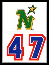 1987 Topps Hockey Helmet Sticker MINNESOTA NORTH STARS  #29 EX-- NM