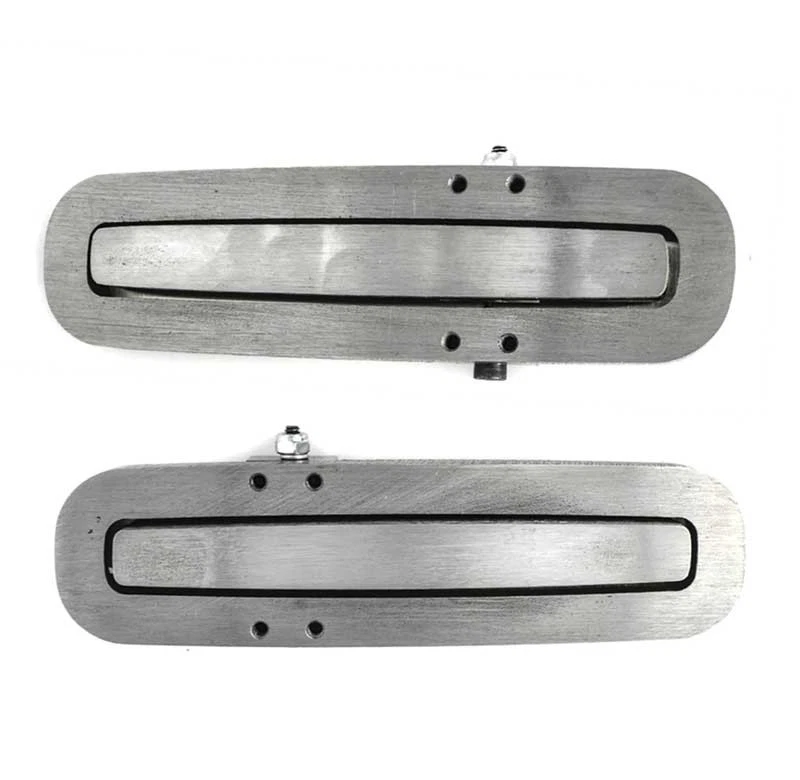 Kindig-It Design; Bar "Straight" Style Smooth Door Handles; Bare Metal - Bild 1 von 1