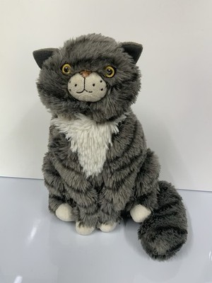 Sainsburys Mog die Weihnachtskatze Plüsch Teddy Kätzchen grau Spielzeug ca. 13 Zoll
