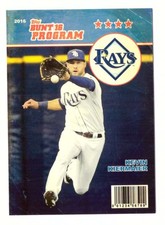 2016 Topps Bunt Programs - TAMPA BAY RAYS 