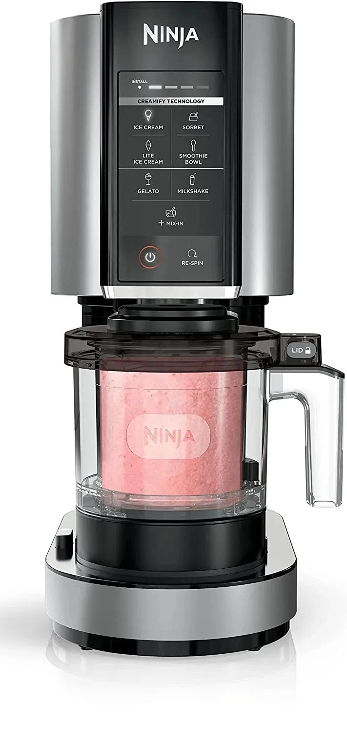Ninja NC301 CREAMi 7-in-1 Ice Cream Maker Machine 2 Pint Cups & Lids New Sealed
Opens in a new windo