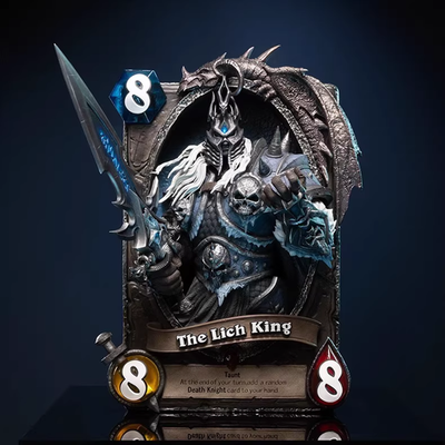 HEX Collectibles x Blizzard HearthStone The Lich King Card Art