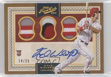 2016 Panini Prime Cuts Base IX Auto Holo Gold 14/25 Kyle Waldrop #247 Auto 2g8