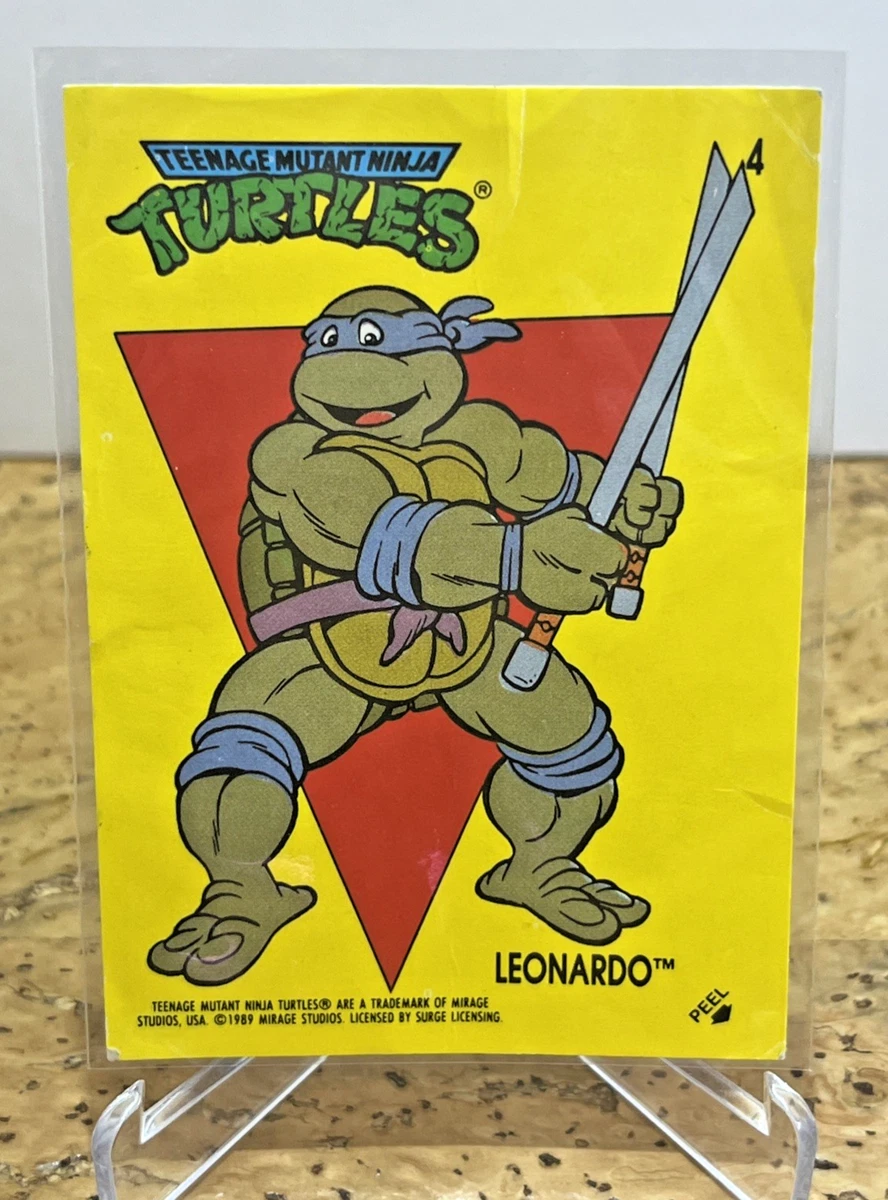 Teenage Mutant Ninja Turtles Topps Collectable Trading Cards for