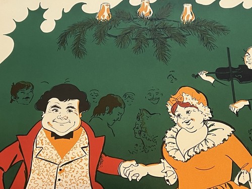 4 Vintage 1973 17" x 22" A CHRISTMAS CAROL Holiday Posters School Books Iowa - Picture 13 of 15