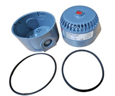 Federal Signal LP4, LP4-09-028 StreamLine Mini Sounder Low Profile 9-28V Gray