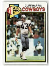 1979 Topps - Cliff Harris #360 Dallas Cowboys All Pro Cream Colored Back VG