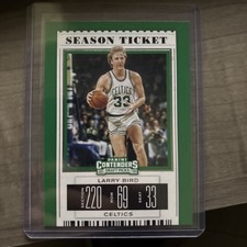 2019 Panini Contenders Draft Picks #37 Larry Bird