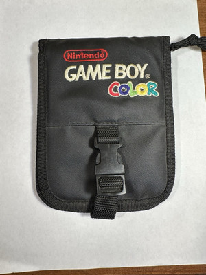 Nintendo Game Boy Color Official Carry Travel Case For System Games Preowned 