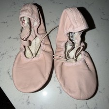 Kids Ballet Dance Shoes 13.5 C Leather Sole Pink by Bunnyhop Ballet Shoes