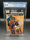 Web of Spider-Man #12 (Marvel Comics March 1986)Newsstand CGC Graded 8.0 Wht Pgs