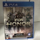 For Honor (Sony PlayStation 4, 2017) - Tested And Working