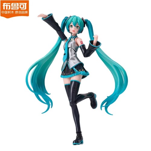 Figuras de acción Blokees Hatsune Miku hermosa niña articulaciones móviles contienen - Imagen 18 de 26