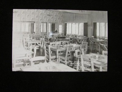 VINTAGE RPPC POSTCARD ''MADDEN LODGE RESTAURANT'' BRAINERD MINN