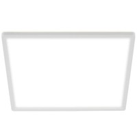 Deckenlampe Halo 42X42Cm, LED Panel, 22W, 3000Lm, 4000K, Ultraflach, Weiß