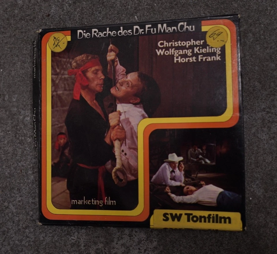 Super 8 – Die Rache des Dr. Fu Man Chu – SW Tonfilm – Marketing Film – selten