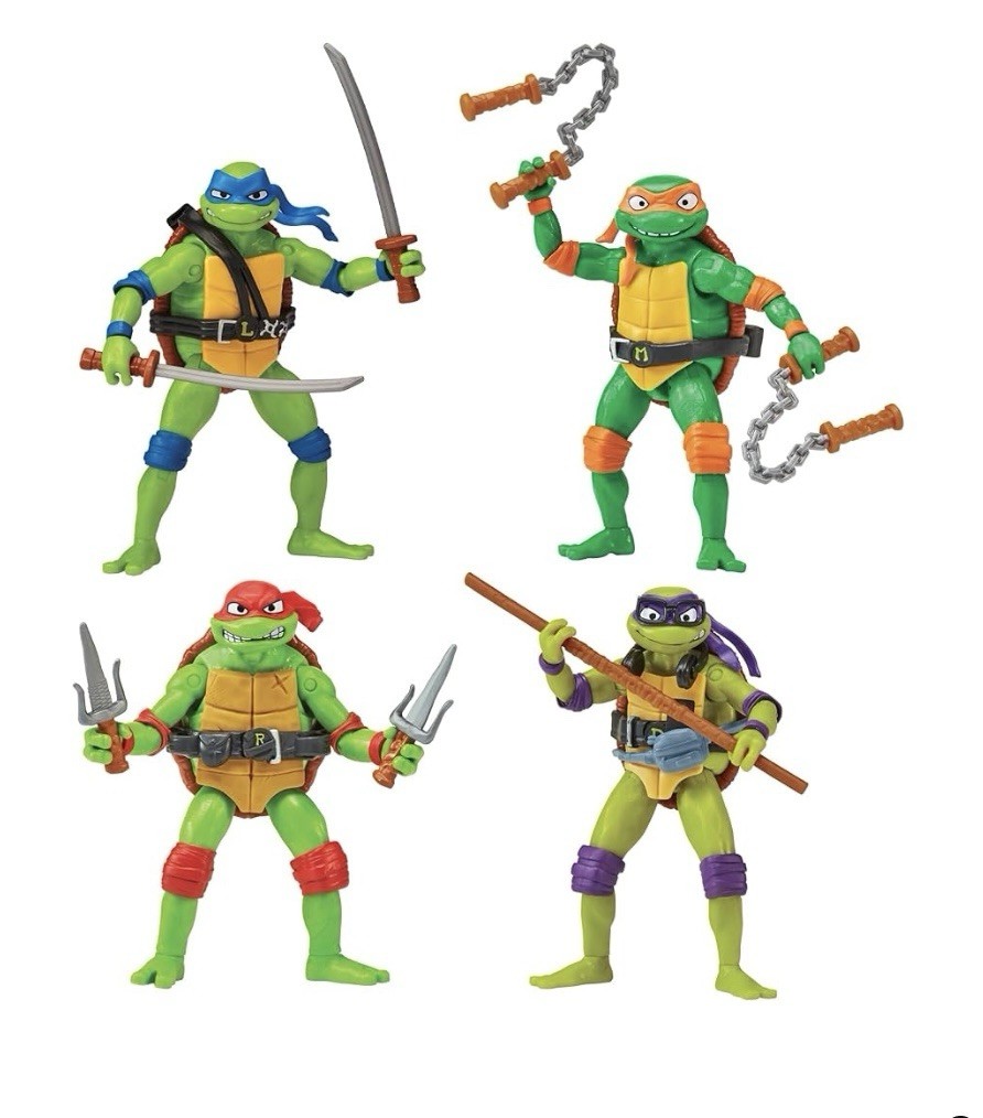 【未開封品】nickelodeon TMNT タートルズ 4体セット Teenage Mutant Ninja Turtles Nickelodeon Mutant XL Collection