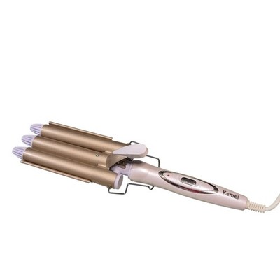 Professional Curling Iron 3-1 in Barrels Ceramic Triple Barrel Hair Waver