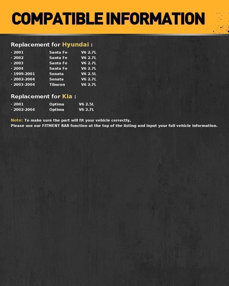 Alternador 12V 110A para Hyundai Sonata 2002-2004 Santa Fe V6 2,7L NUEVO Foto 2 de 4