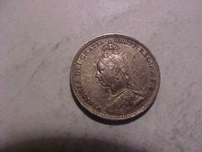 Great Britain  3 Pence   1893  XF