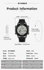 Ultra-Thin Large Dial Sports Digital Watch Waterproof Luminous Mens Womens Watch — photo 3